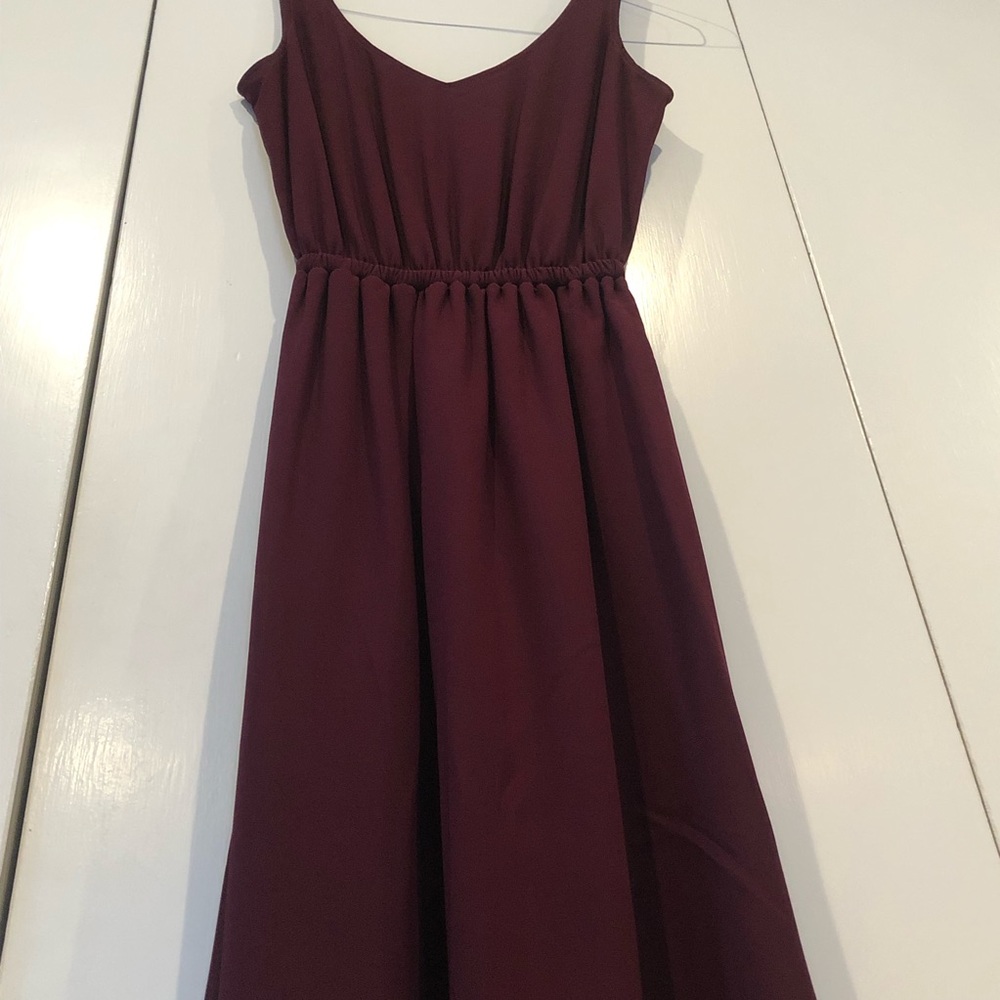Show Me Your MuMu, Merlot Kendall Maxi Dress, XXS - Picture 7 of 16